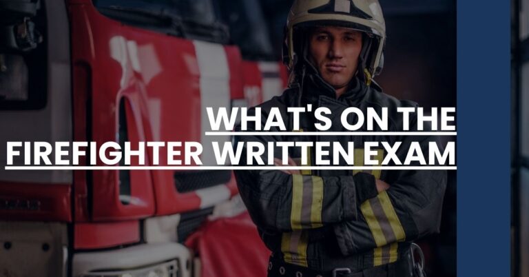 What's on the Firefighter Written Exam Feature Image