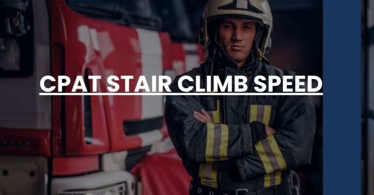 CPAT Stair Climb Speed Feature Image