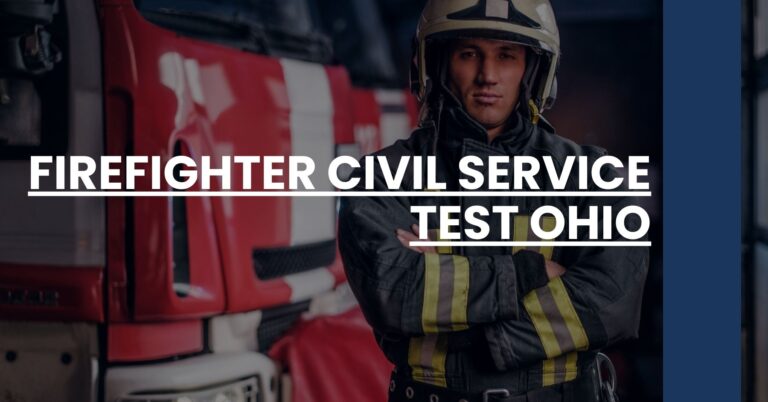 Firefighter Civil Service Test Ohio Feature Image