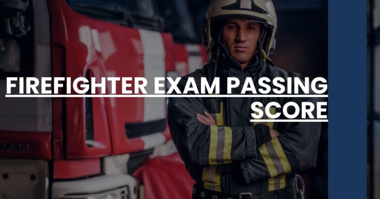 Firefighter Exam Passing Score Feature Image