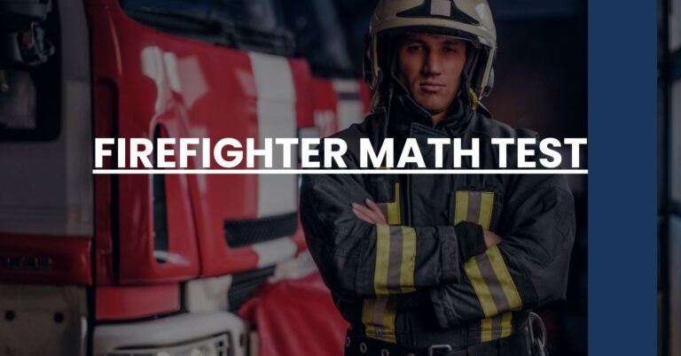 Firefighter Math Test Feature Image