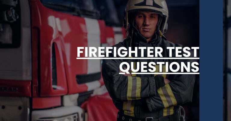 Firefighter Test Questions Feature Image