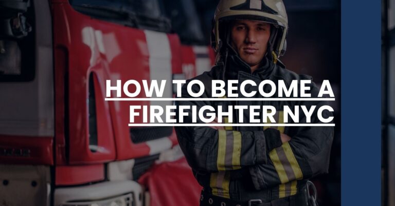 How to Become a Firefighter NYC Feature Image