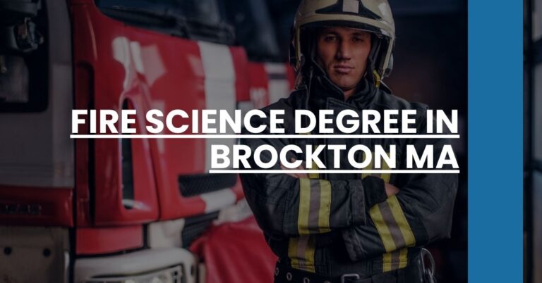 Fire Science Degree in Brockton MA Feature Image