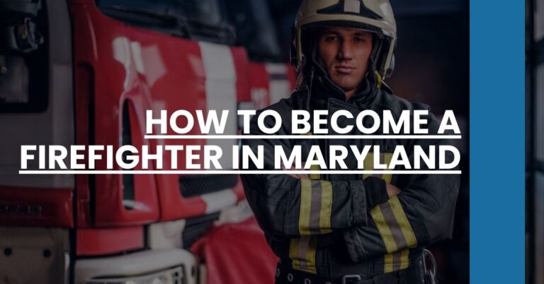 How to Become a Firefighter in Maryland Feature Image