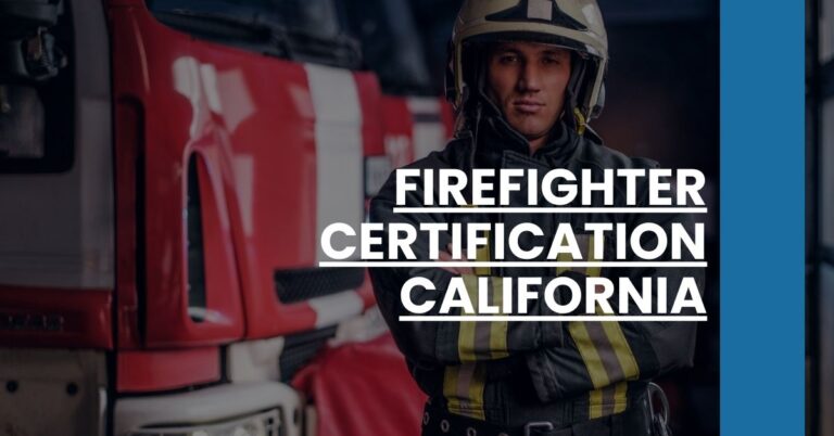 Firefighter Certification California Feature Image