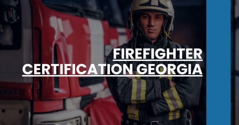 Firefighter Certification Georgia Feature Image