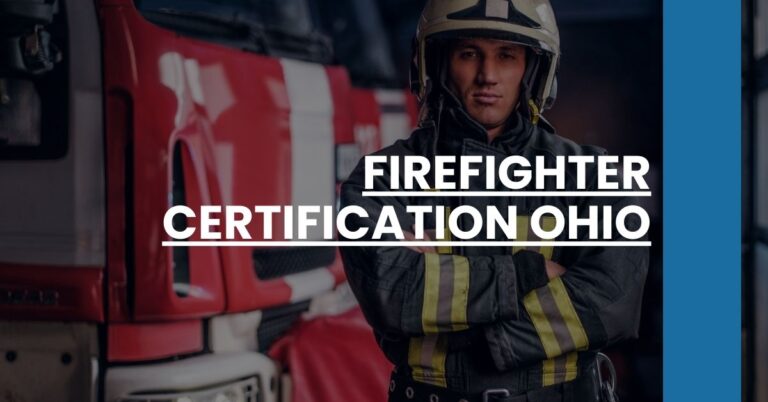 Firefighter Certification Ohio Feature Image