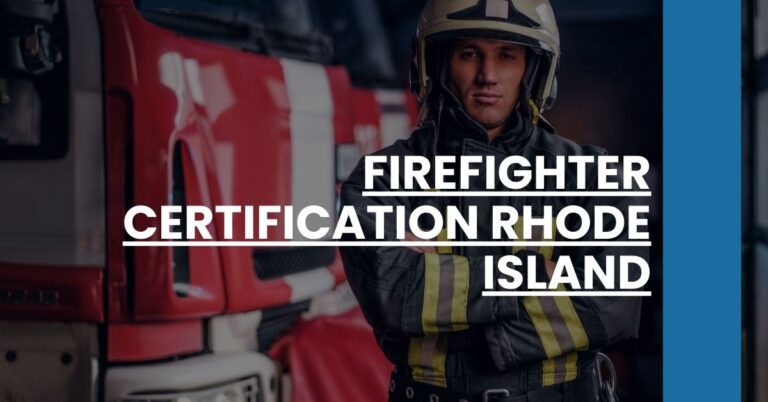 Firefighter Certification Rhode Island Feature Image