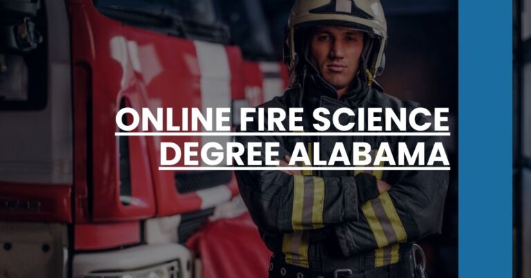 Online Fire Science Degree Alabama Feature Image