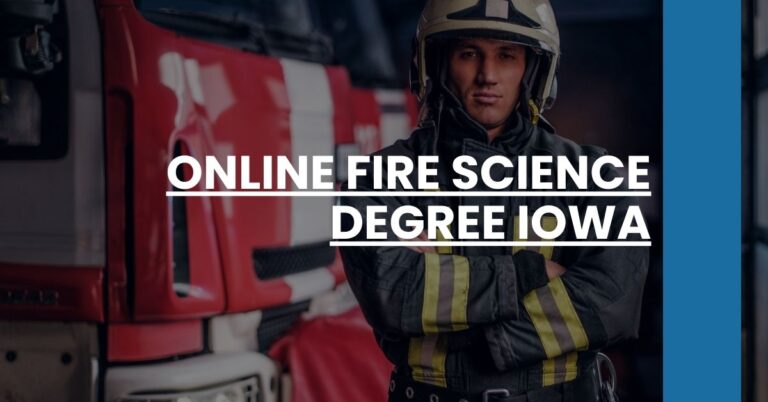 Online Fire Science Degree Iowa Feature Image