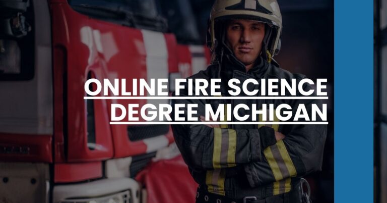 Online Fire Science Degree Michigan Feature Image