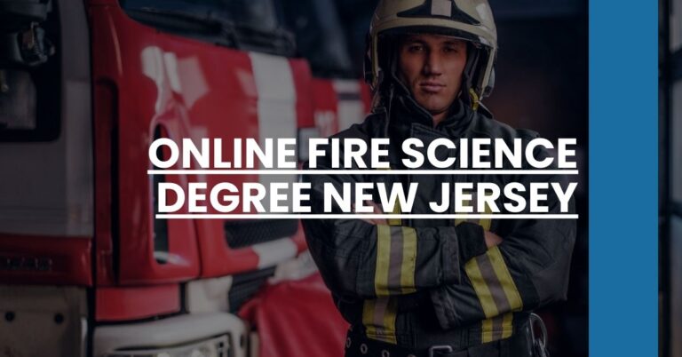 Online Fire Science Degree New Jersey Feature Image