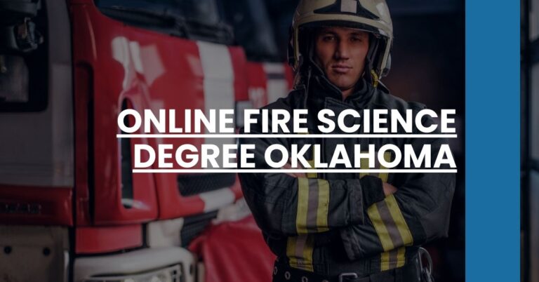 Online Fire Science Degree Oklahoma Feature Image