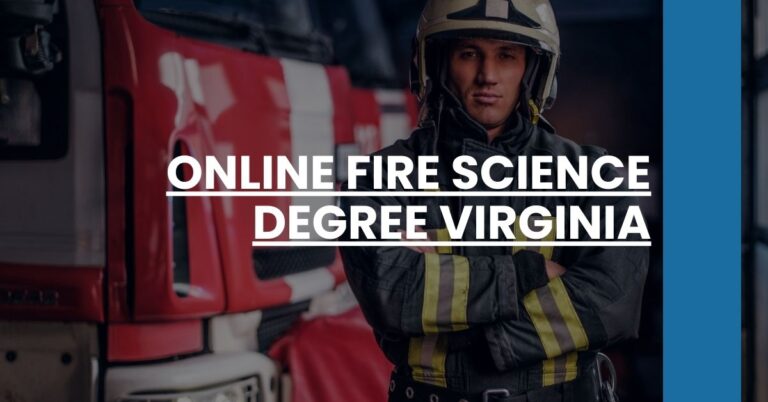 Online Fire Science Degree Virginia Feature Image